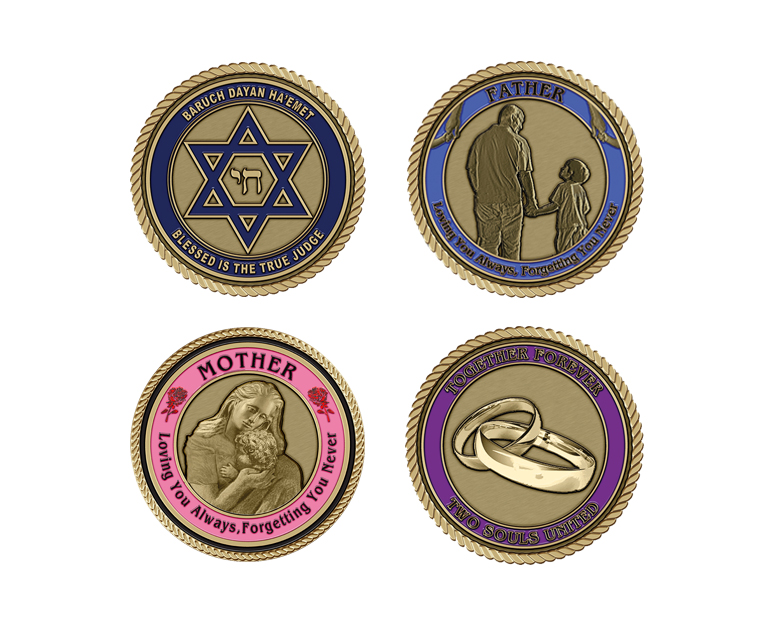Embossed Emblems